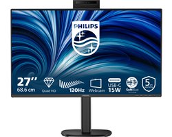 Philips 27B2N3500JH - 27 inch QHD Business Monitor - 120Hz - 5 jaar garantie