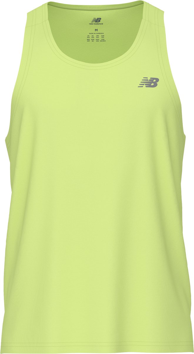 New Balance Sport Essentials Tank Heren Sportshirt Afterglow