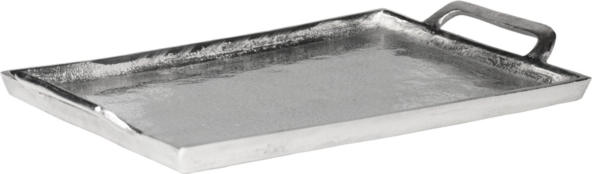 dienblad silver look 40x27cm
