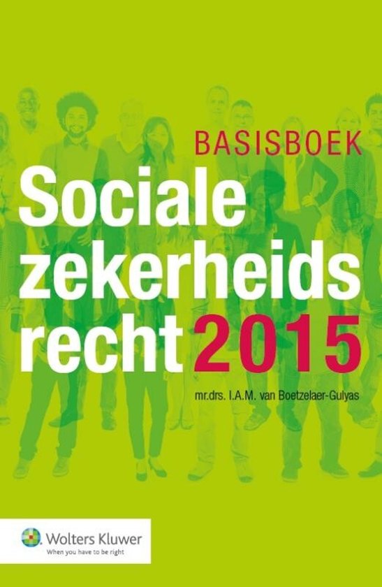 Basisboek Socialezekerheidsrecht 2015 - cover