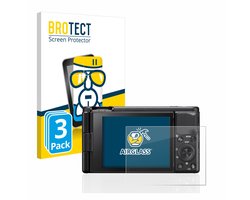 Screenprotector 3 Stuks voor Sony ZV-1 / ZV-1A Beschermglas transparant