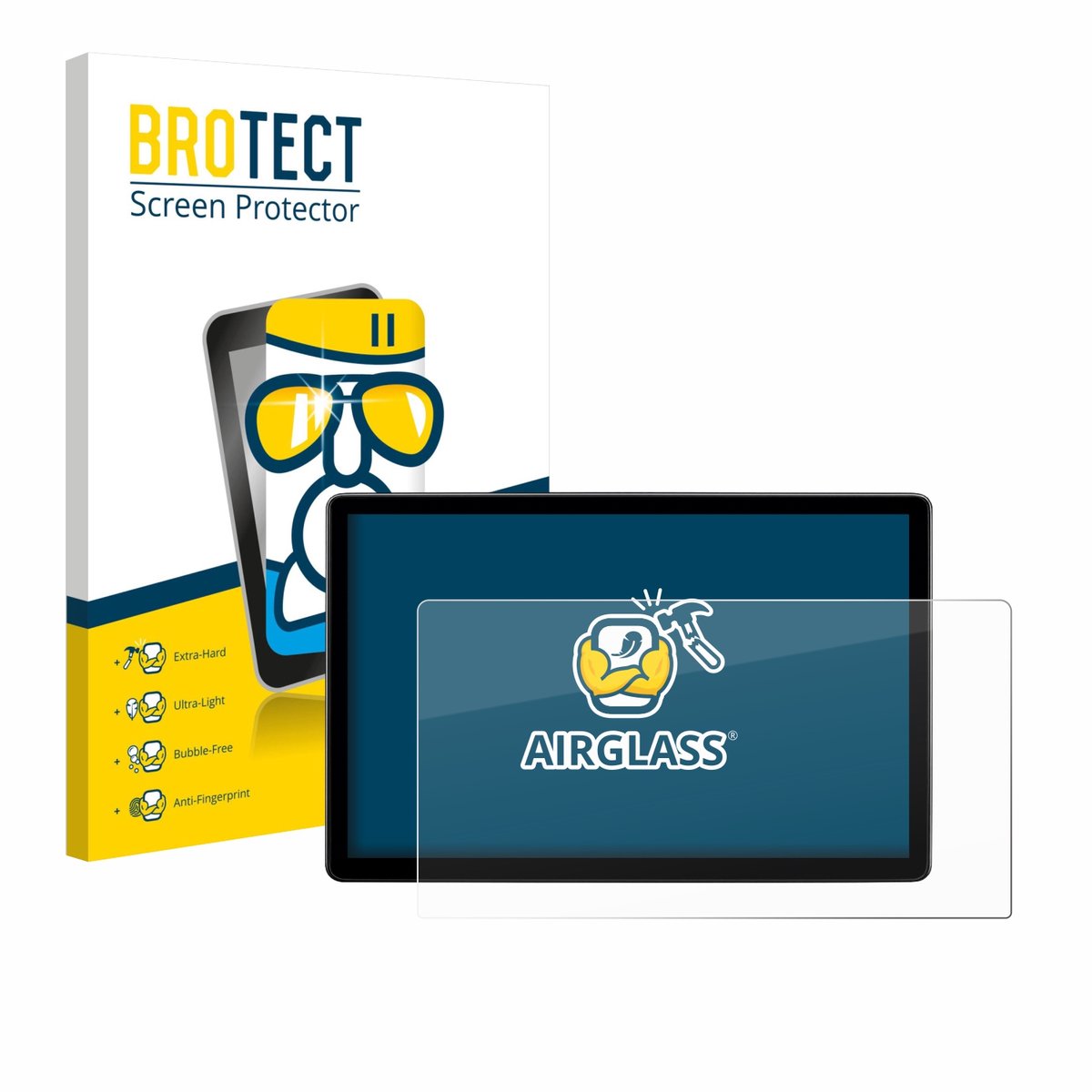 Screenprotector voor Skoda Elroq 85 Sportline 2026 Beschermglas transparant