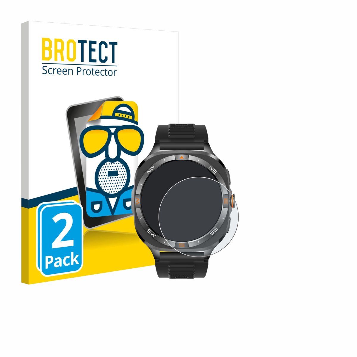 BROTECT - Screenprotector voor Rollme GT5S - Folie Beschermfolie matte 2 Stuks