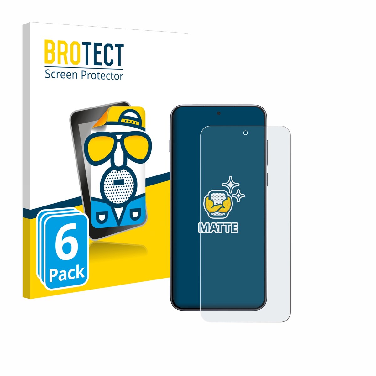 BROTECT - Screenprotector voor OnePlus Nord 5 - Folie Beschermfolie matte 6 Stuks