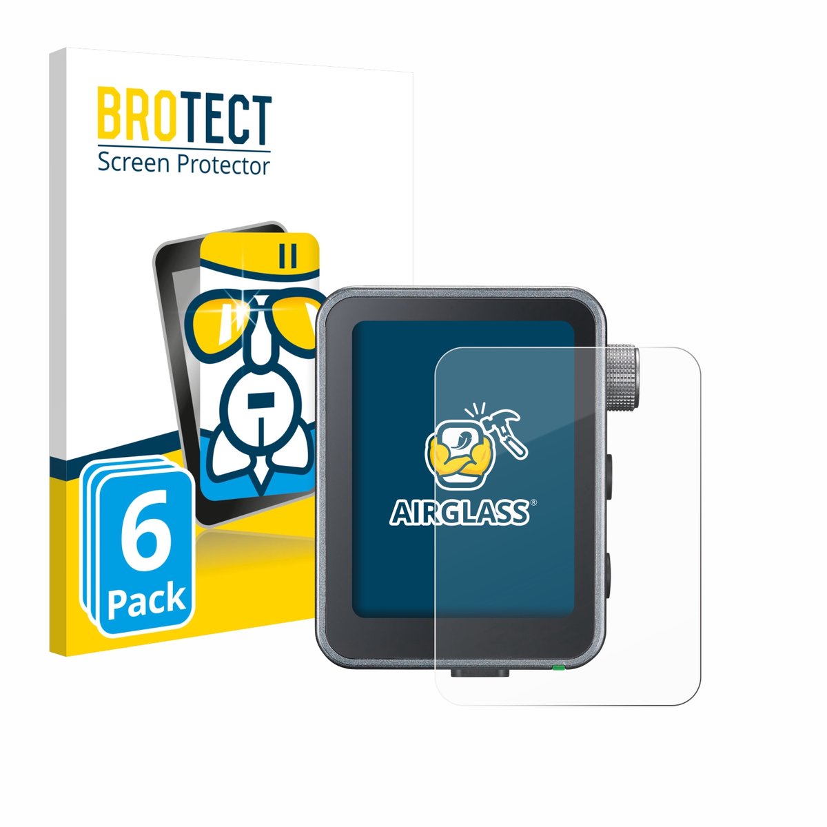 Screenprotector 6 Stuks voor Godox X3 Pro Beschermglas transparant