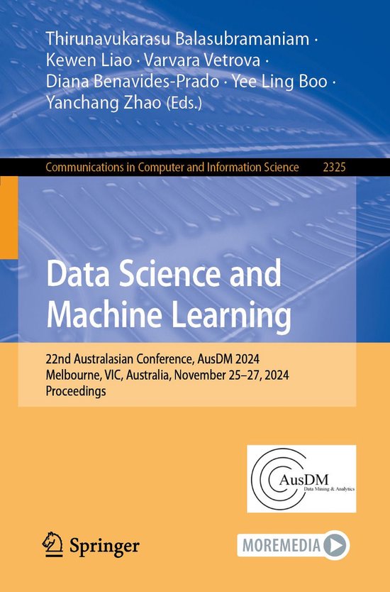 Springer Nature Proceedings Computer Science - Data Science  ... - cover