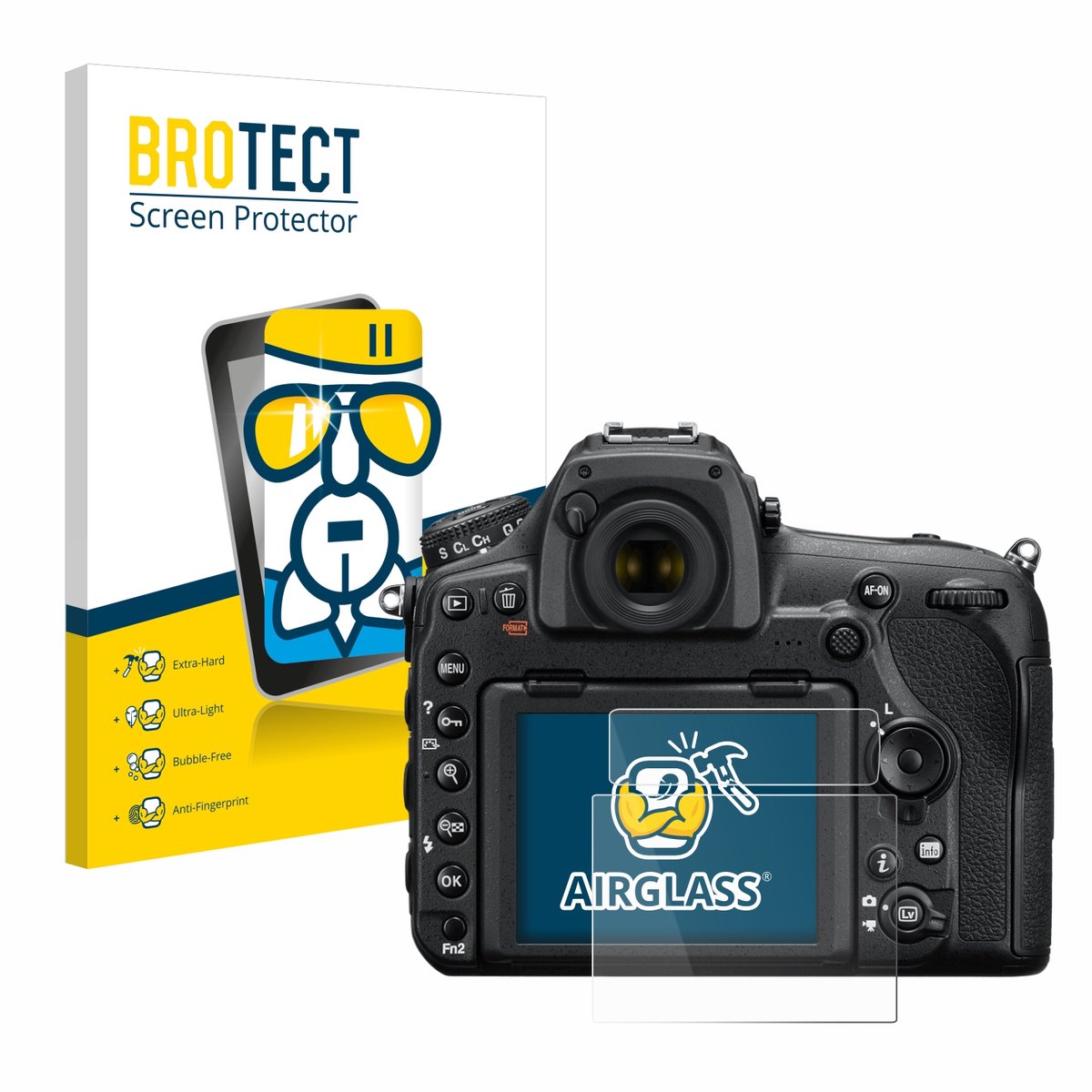 Screenprotector voor Nikon D850 Beschermglas transparant