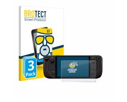 BROTECT - Screenprotector voor Valve Steam Deck OLED - Folie Beschermfolie Beschermglas matte 3 Stuks