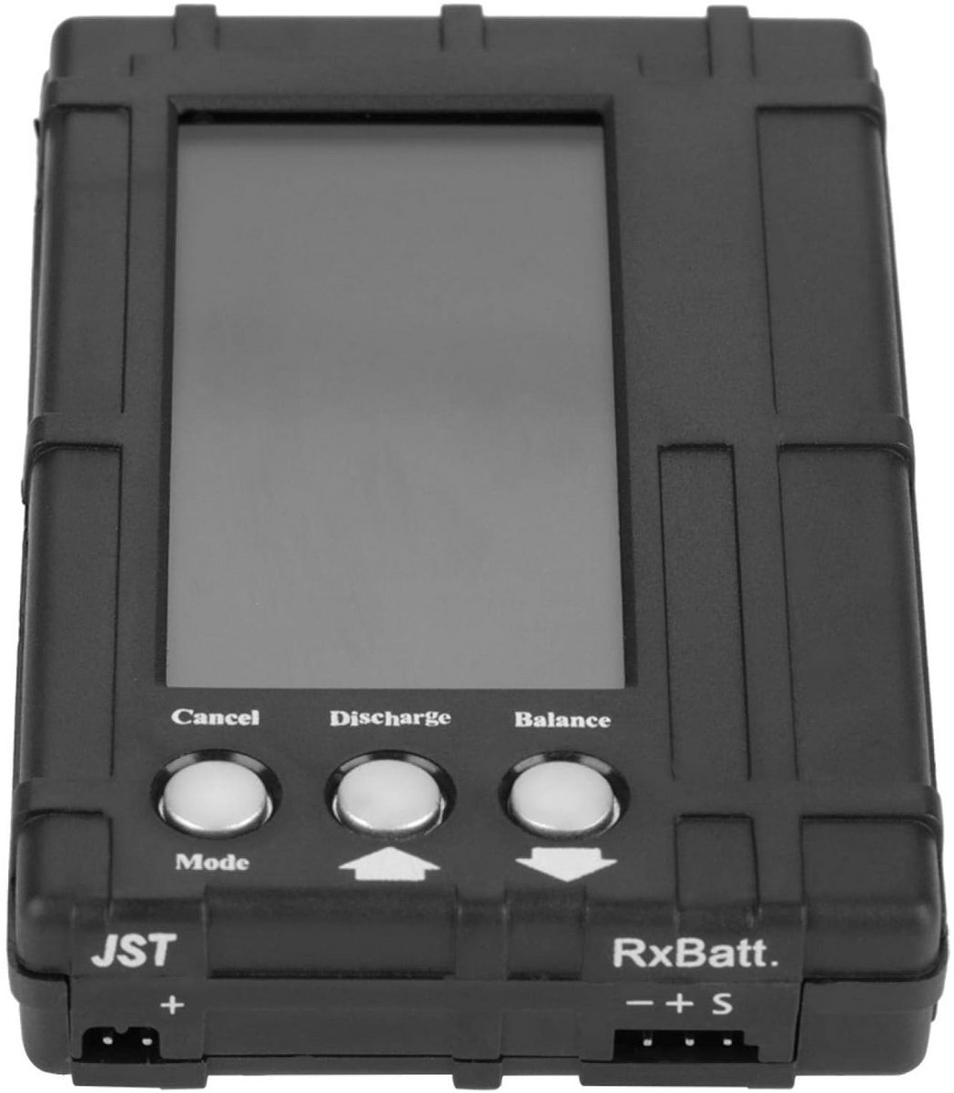 Lipo Batterij Tester & Balancer voor 2S tot 6S Accu's - Spanningsmeter en Ontlader
