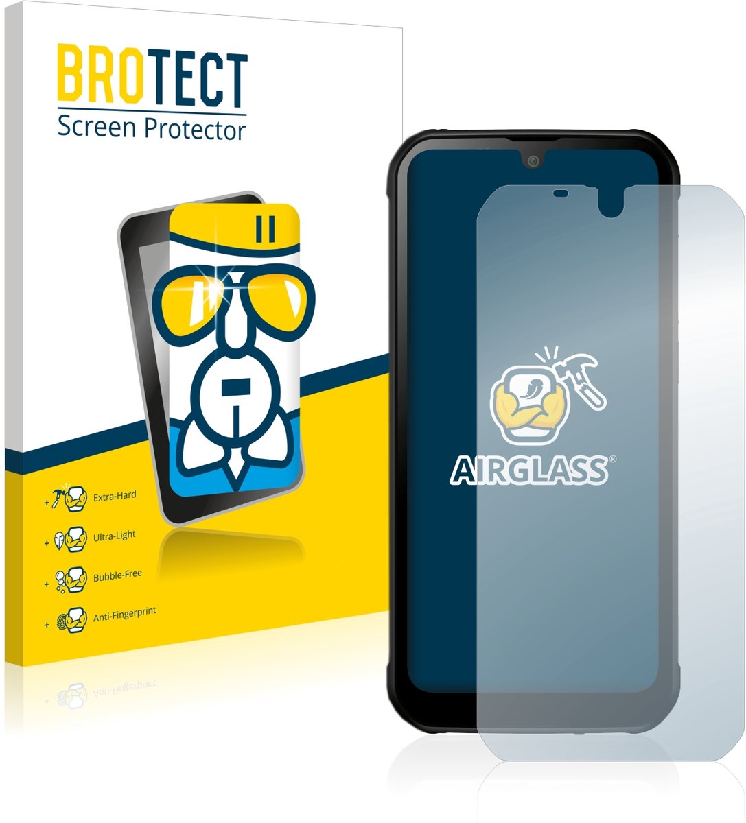 Screenprotector voor Gigaset GX290 plus Beschermglas transparant