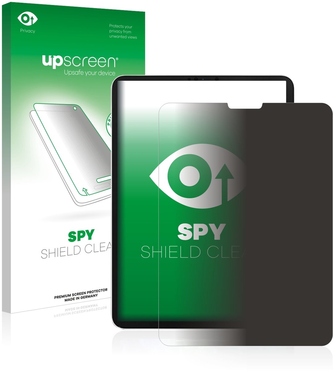 upscreen - privacy screenprotector voor Apple iPad Pro 11" 2021 (3. Gen.) - Folie Beschermfolie Blauwlichtfilter