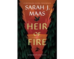 Omslag van Throne of Glass- Heir of Fire