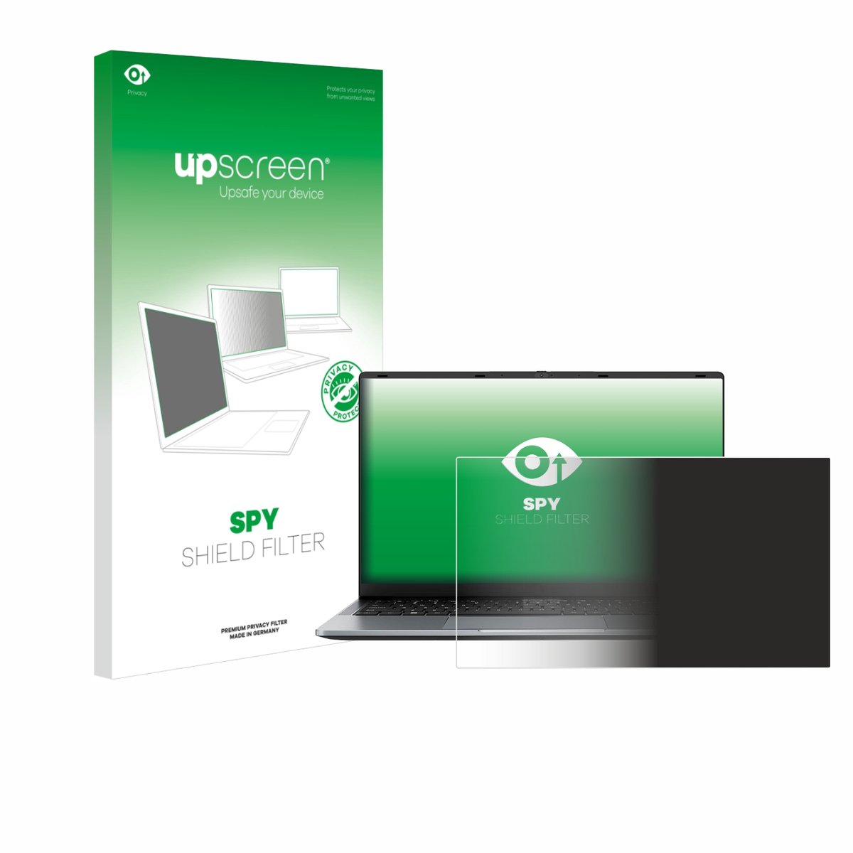 upscreen - privacyscherm voor Blackview Acebook 6 15.6" - privacy filter screenfilter Blauwlichtfilter