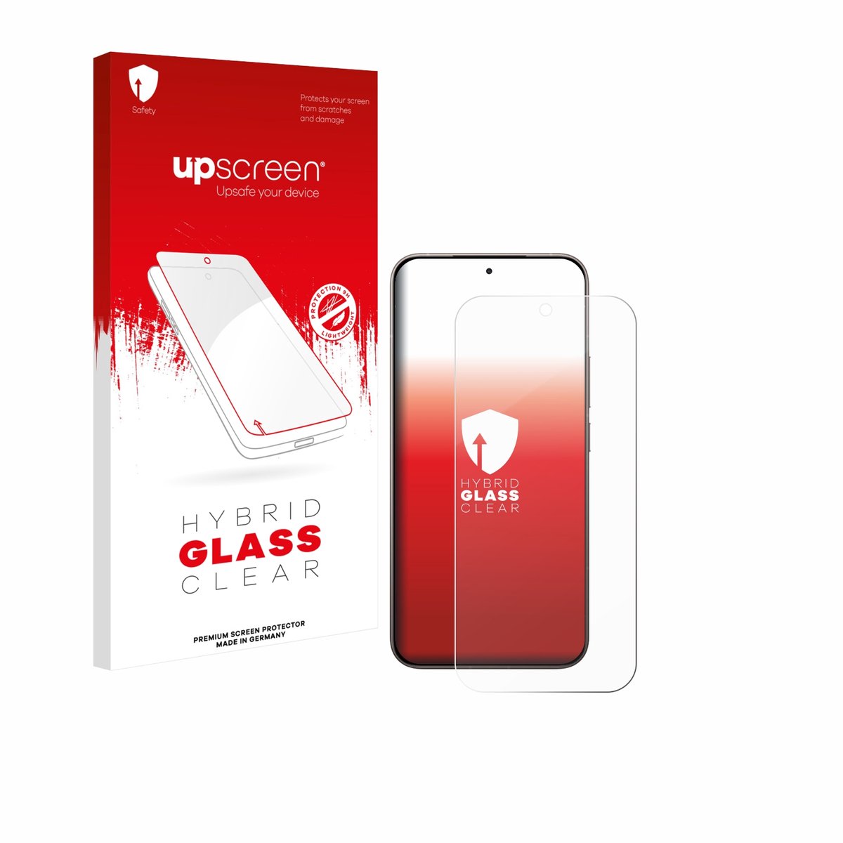 upscreen - Screenprotector voor Xiaomi 17 - Folie Beschermfolie Beschermglas transparant