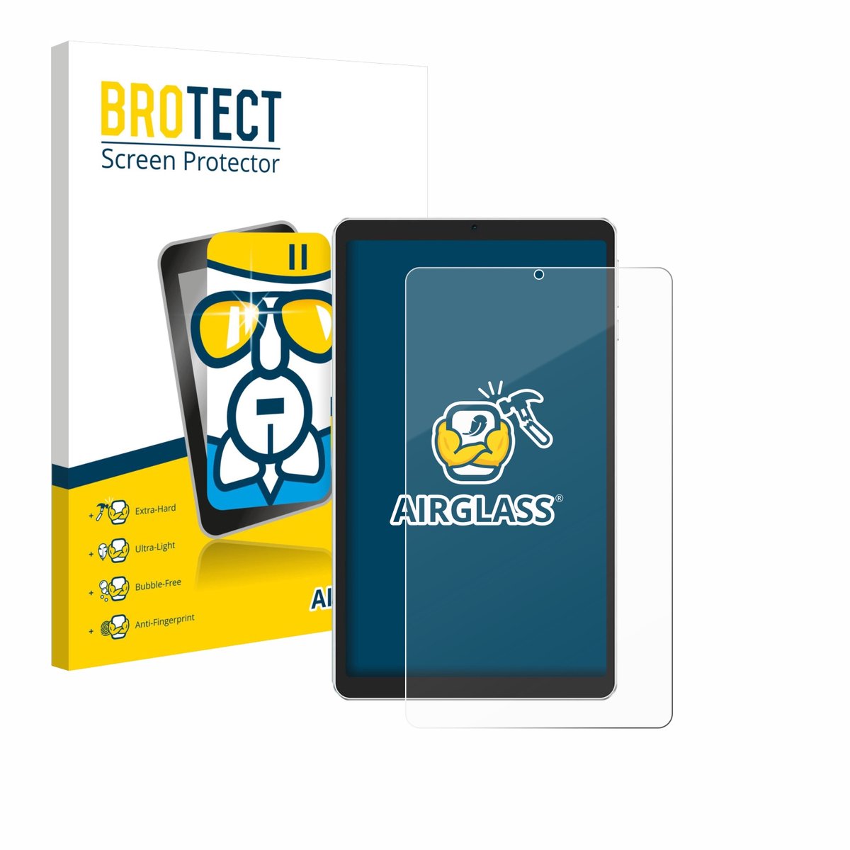 Screenprotector voor Ulefone Tab A9 Pro Beschermglas transparant