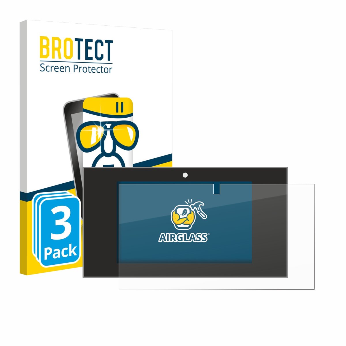 Screenprotector 3 Stuks voor Mercedes-Benz CLA EQ 2026 Beschermglas transparant