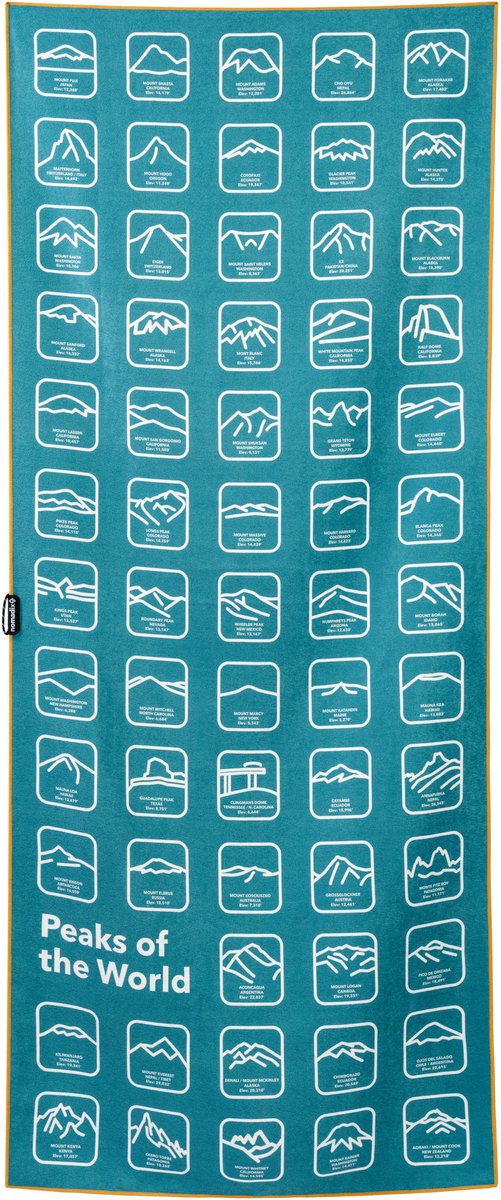 Nomadix Original Towel Peaks of the World