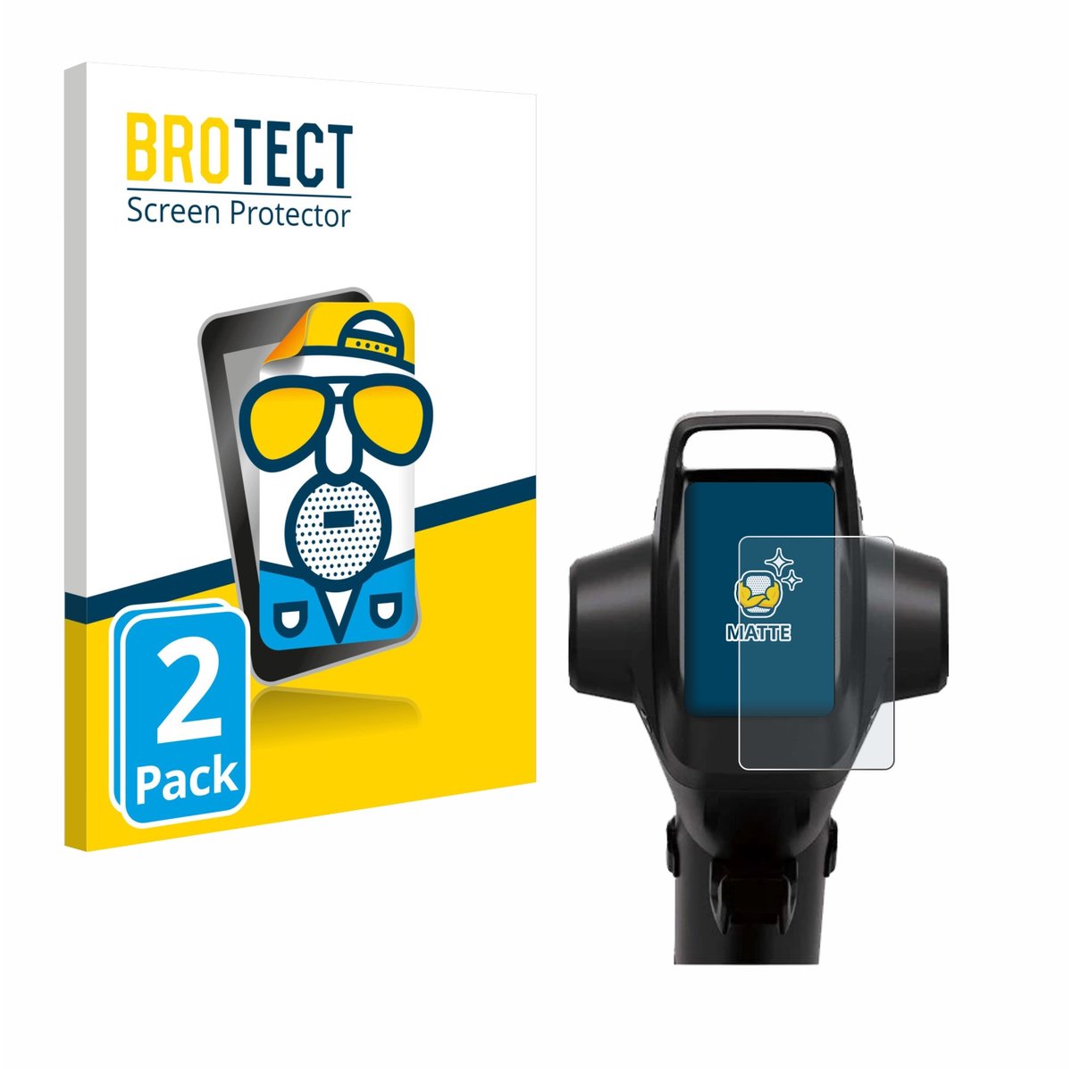 BROTECT - Screenprotector voor Segway GT3 Pro - Folie Beschermfolie matte 2 Stuks
