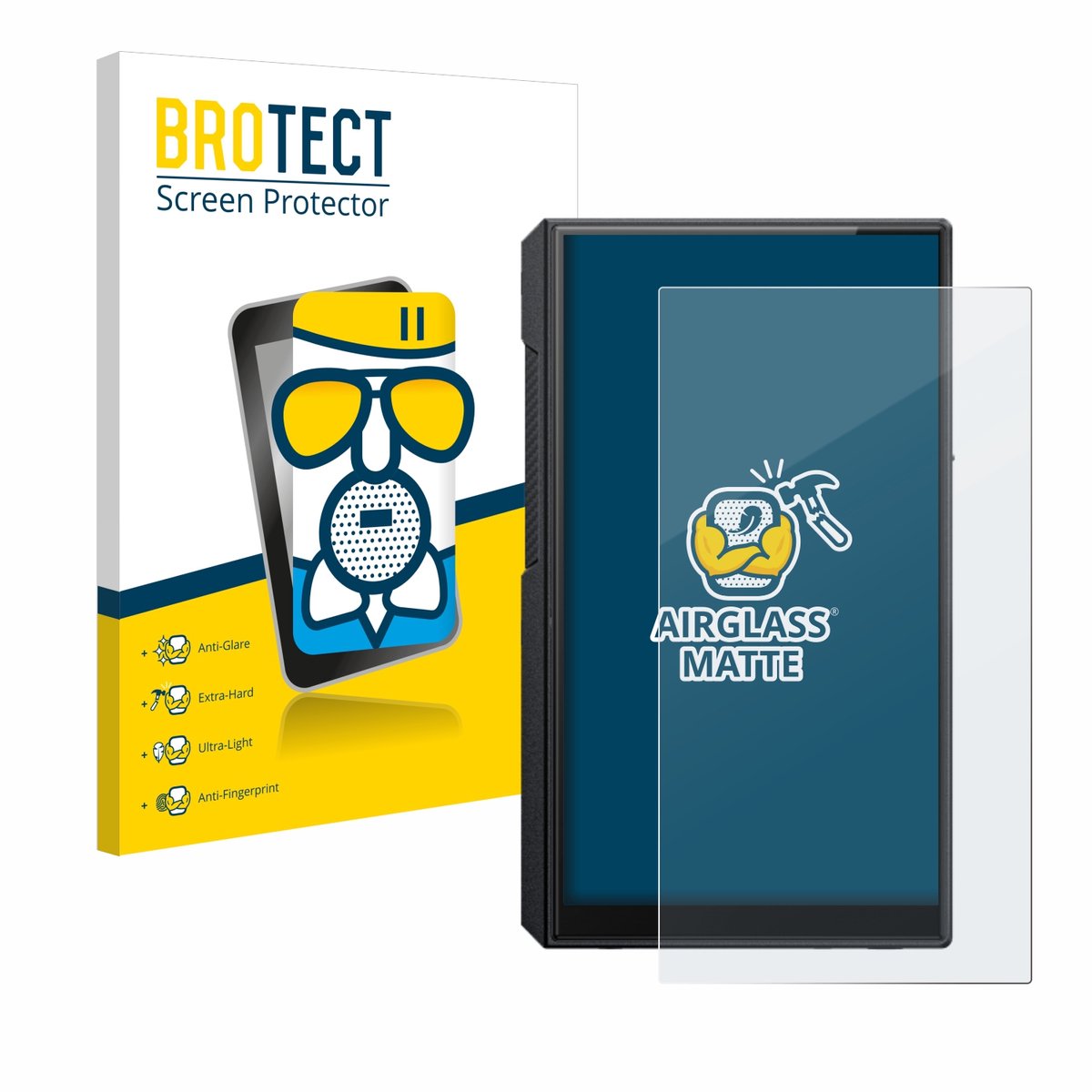 BROTECT - Screenprotector voor FiiO M11s - Folie Beschermfolie Beschermglas matte