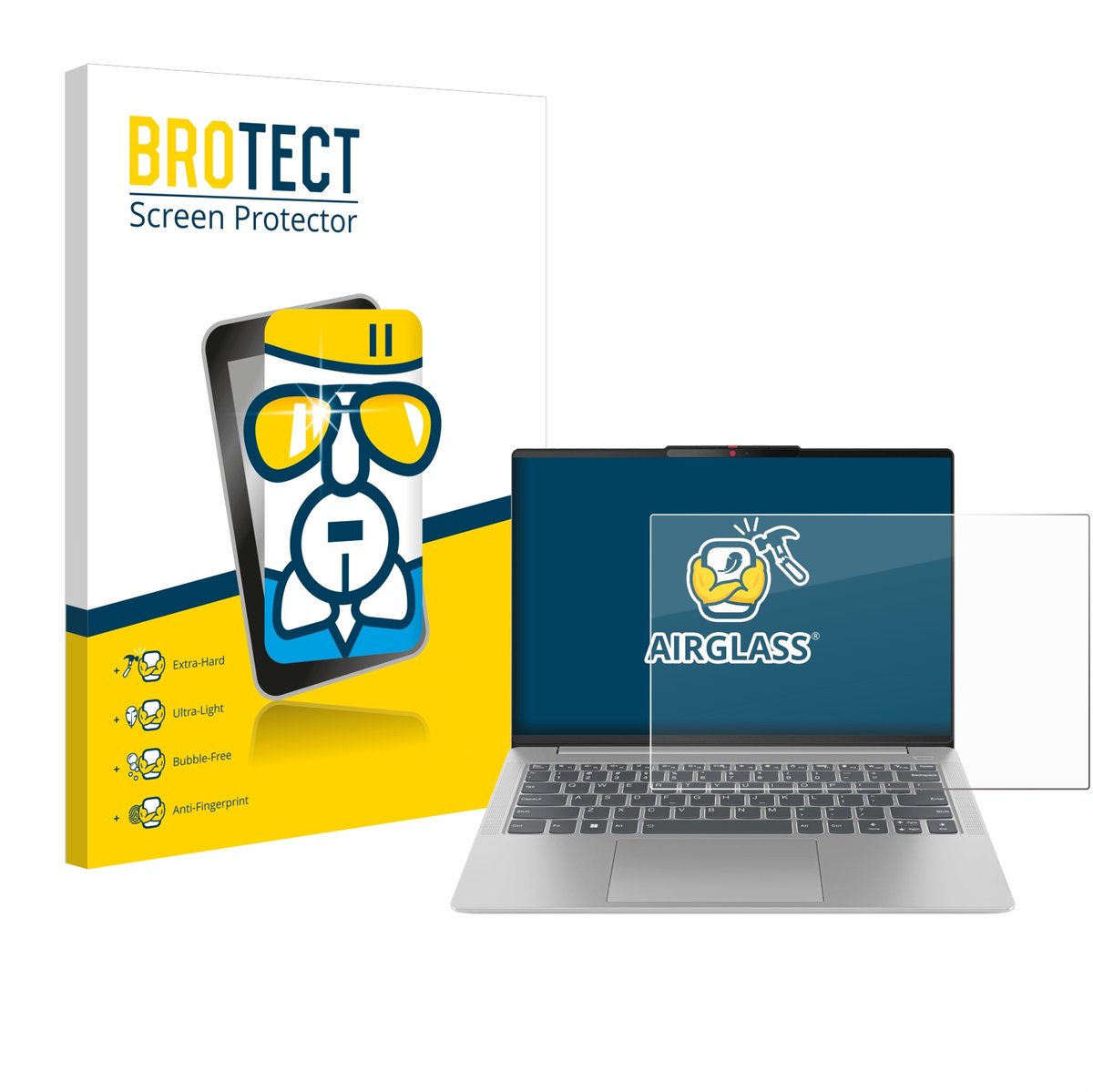 Screenprotector voor Lenovo IdeaPad Slim 5 Gen 10 14" Beschermglas transparant