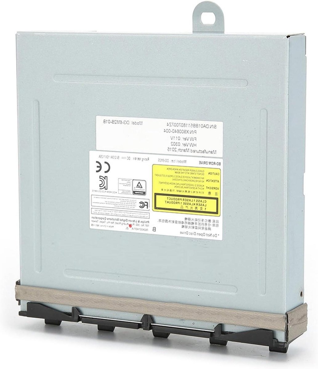 Allecto - Vervangende Blu-Ray Drive voor Xbox - Vervanging met Schroevendraaier - Reserveeenheid - Geschikt voor Xbox One Console - Zwart
