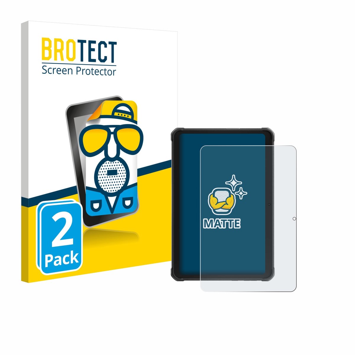 BROTECT - Screenprotector voor Hotwav R10 Pro - Folie Beschermfolie matte 2 Stuks
