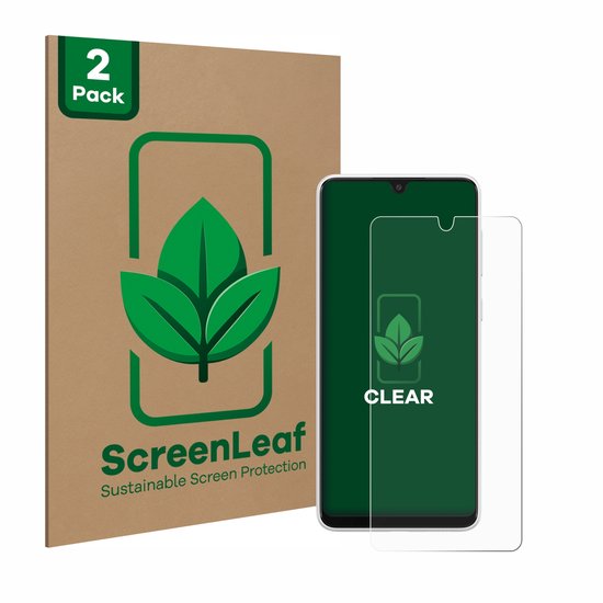 ScreenLeaf - Screenprotector voor Samsung Galaxy A33 5G - Duurzame schermbescherming Folie Beschermfolie transparant 2 Stuks