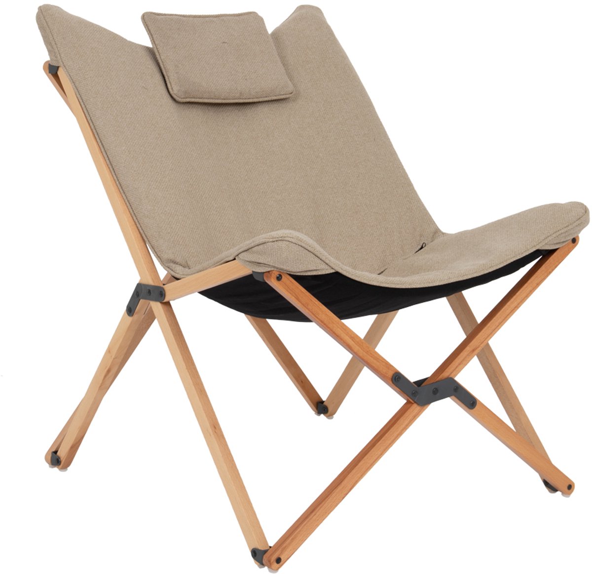Bo-Camp Urban Outdoor collection - Relaxstoel - Wembley - M - Nika - Beige