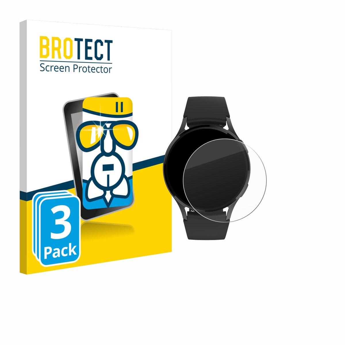Screenprotector 3 Stuks voor Levowatch EDGY Beschermglas transparant