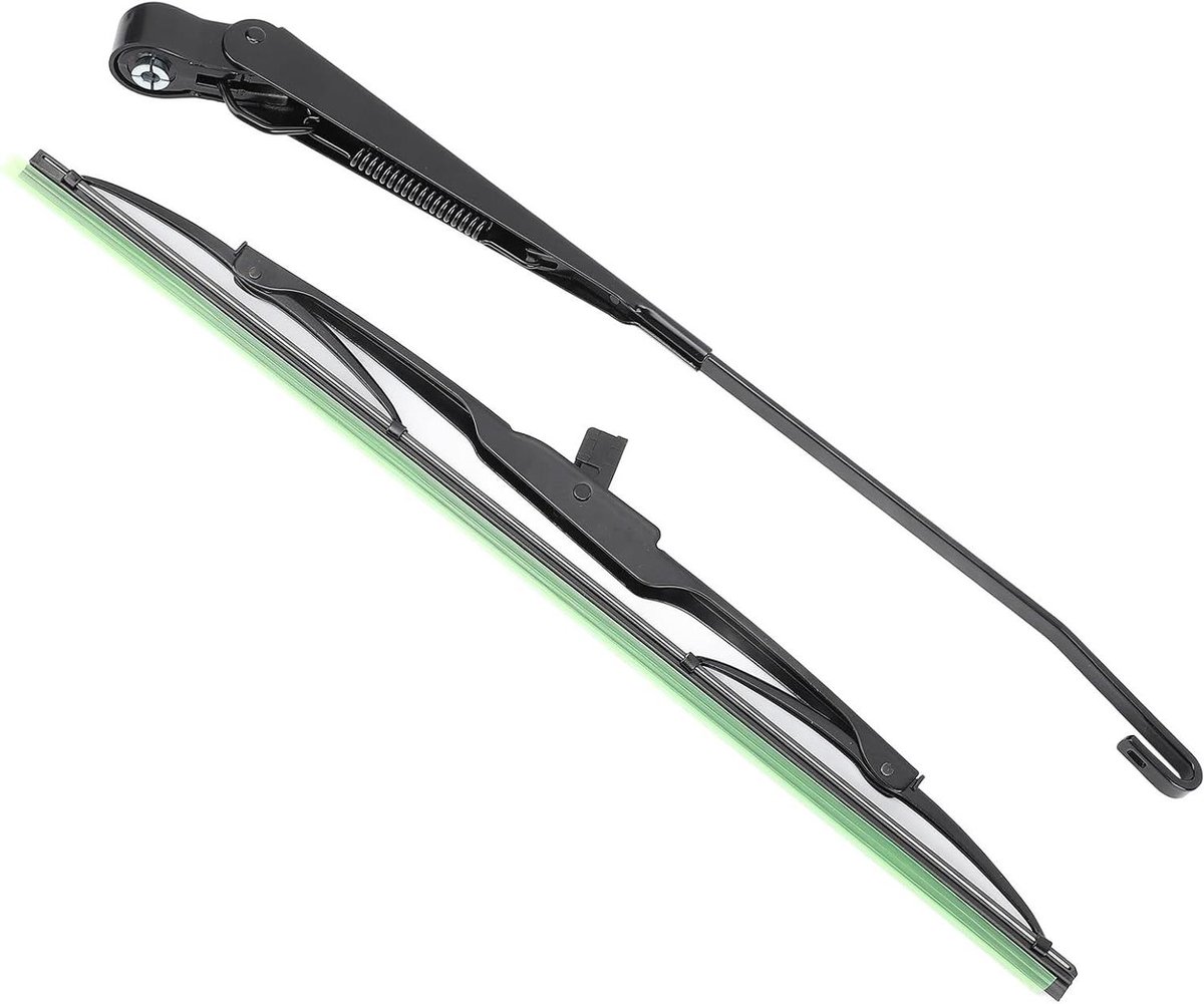Allecto- Ruitenwisserarm met lemmet - Tractor - Vissersboot - ATV UTV - Geschikt voor - Geel - Model Wisserarm - Duurzame kwaliteit - Onderdeelnummer 01287358 0390506510 7731000001