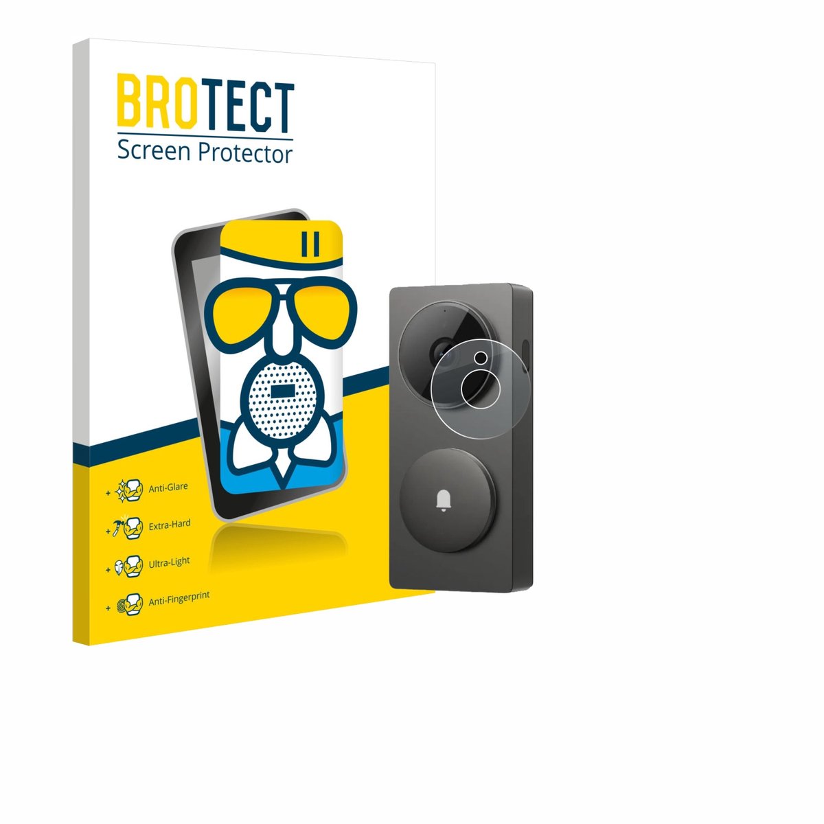 BROTECT - Screenprotector voor Aqara Hub G410 - Folie Beschermfolie Beschermglas matte