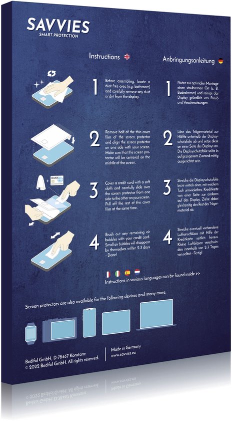 Savvies - Protecteur d'écran pour Samsung Galaxy A34 5G (objectif d'appareil photo uniquement) - Film de protection transparent (6 pièces)