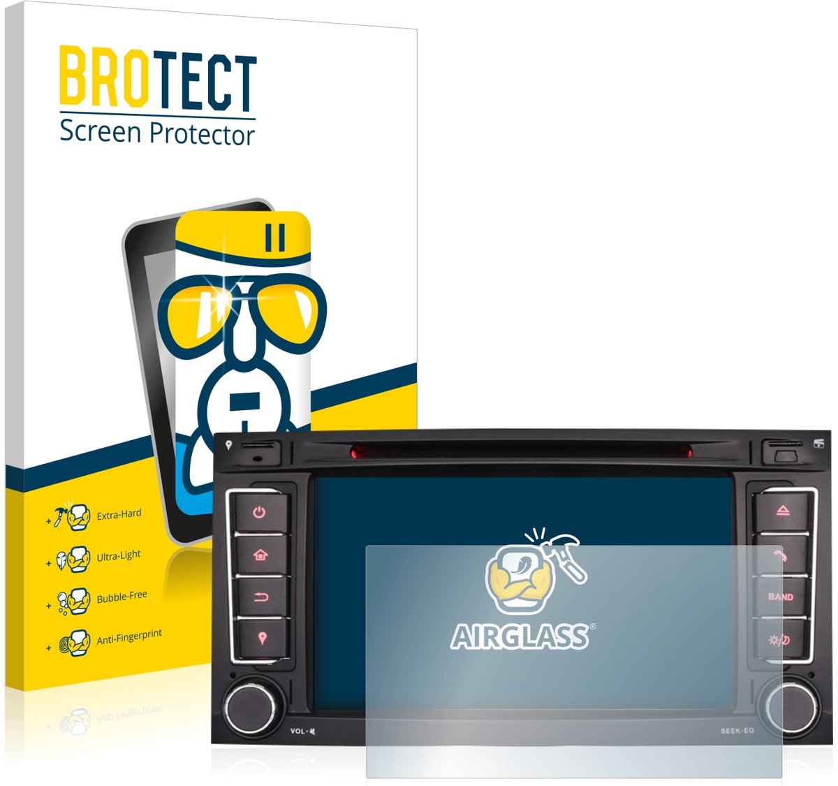 Screenprotector voor Erisin ES 7856T 7" Beschermglas transparant