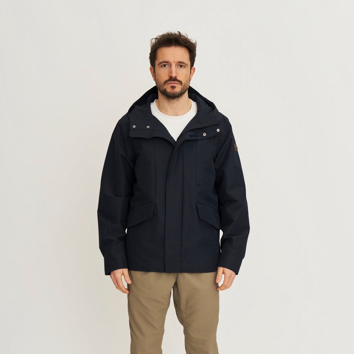 Travelin’ Lefi Heren Hardshell Jas Waterdicht Blauw