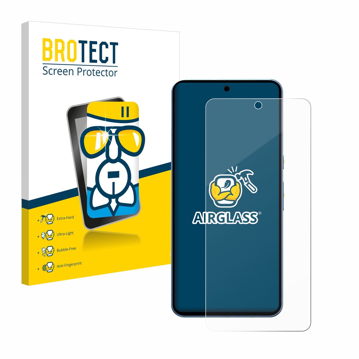 Screenprotector voor Google Pixel 8 Pro Beschermglas transparant