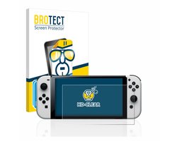 BROTECT - Screenprotector voor Nintendo Switch OLED-Modell - Folie Beschermfolie transparant 2 Stuks