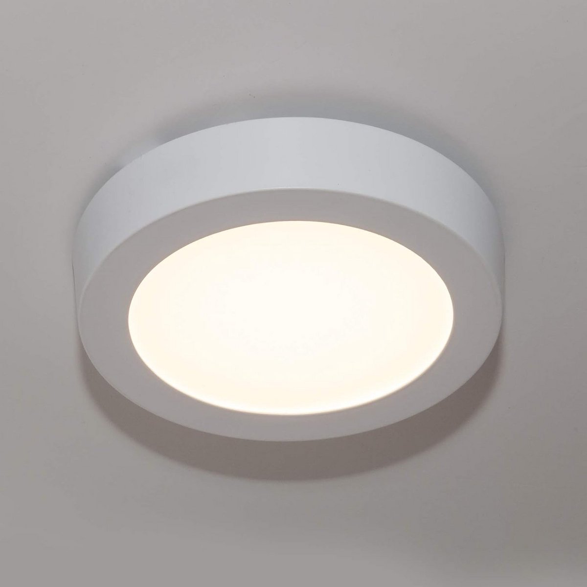 Moderne LED Plafondlamp en Wandlamp - 12W - 130W Equivalent - Koud Wit Licht (4000K)