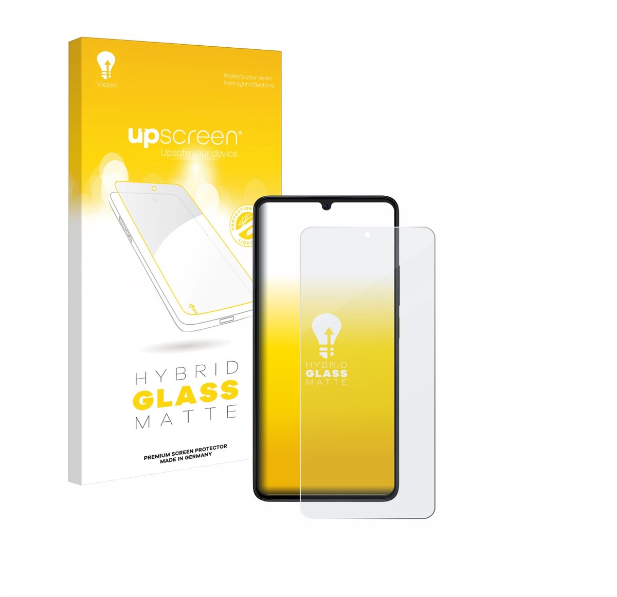 upscreen - Screenprotector voor Xiaomi Poco X6 Pro - Folie Beschermfolie Beschermglas matte