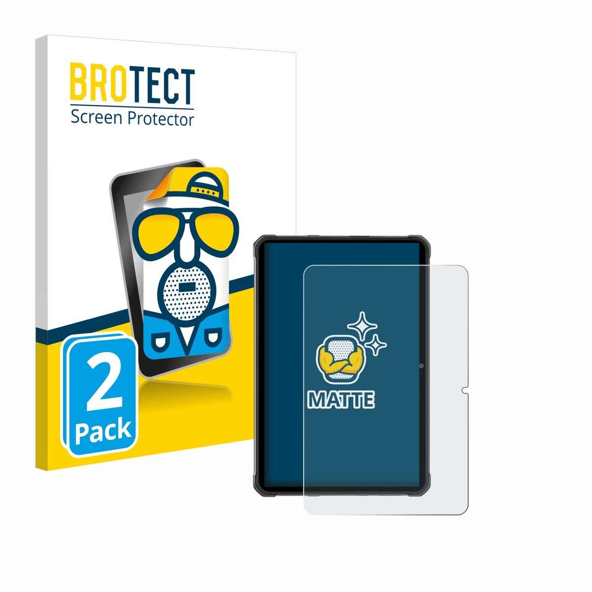 BROTECT - Screenprotector voor Hotwav R7 - Folie Beschermfolie matte 2 Stuks