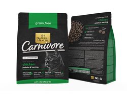 Natural Health graanvrij kattenvoer Adult Carnivore 10 kg - Kat