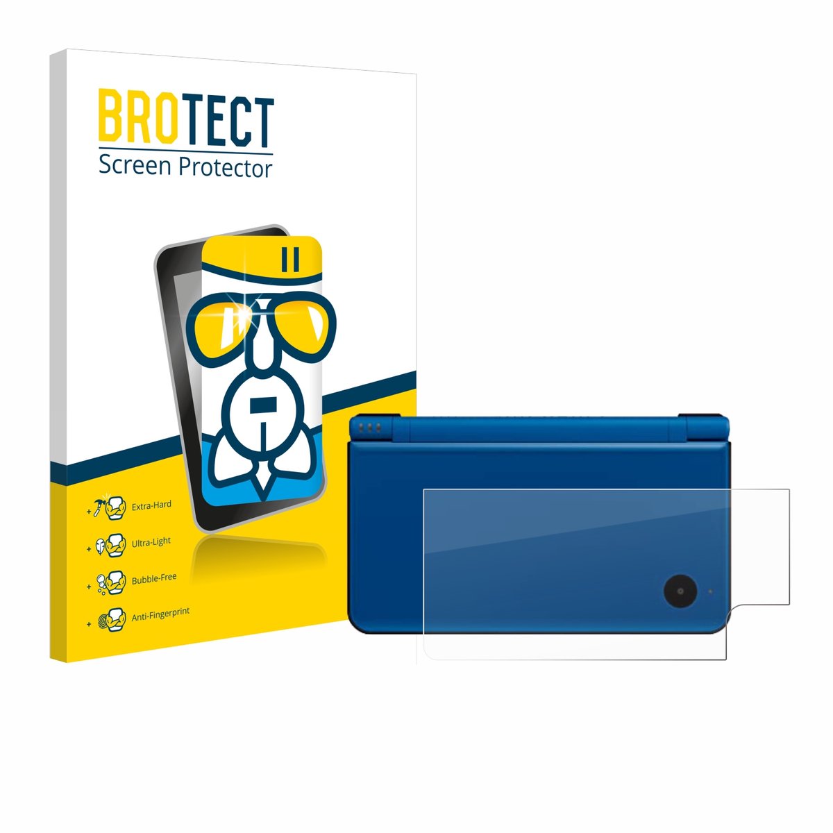 Screenprotector voor Nintendo DSi XL (Behuizing) Beschermglas transparant