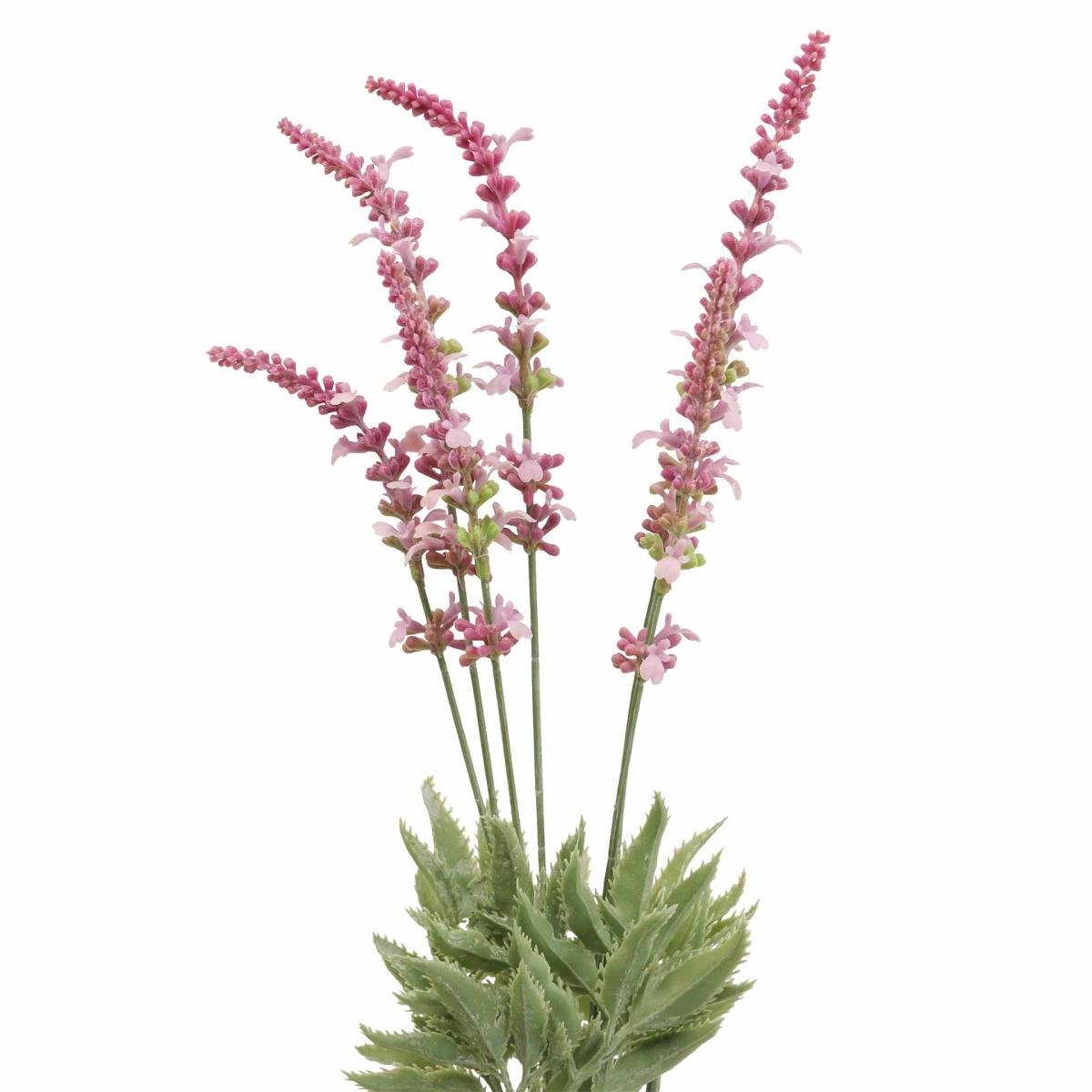 Viana Kunstbloemen, lavendeldecoratie, bosje lavendel paars 45cm 3 st