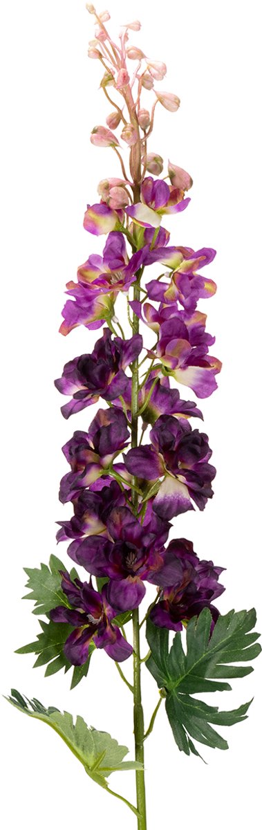 Viana Decoratieve delphinium als kunstbloem voor stijlvolle bloemaccenten, 7 Paars