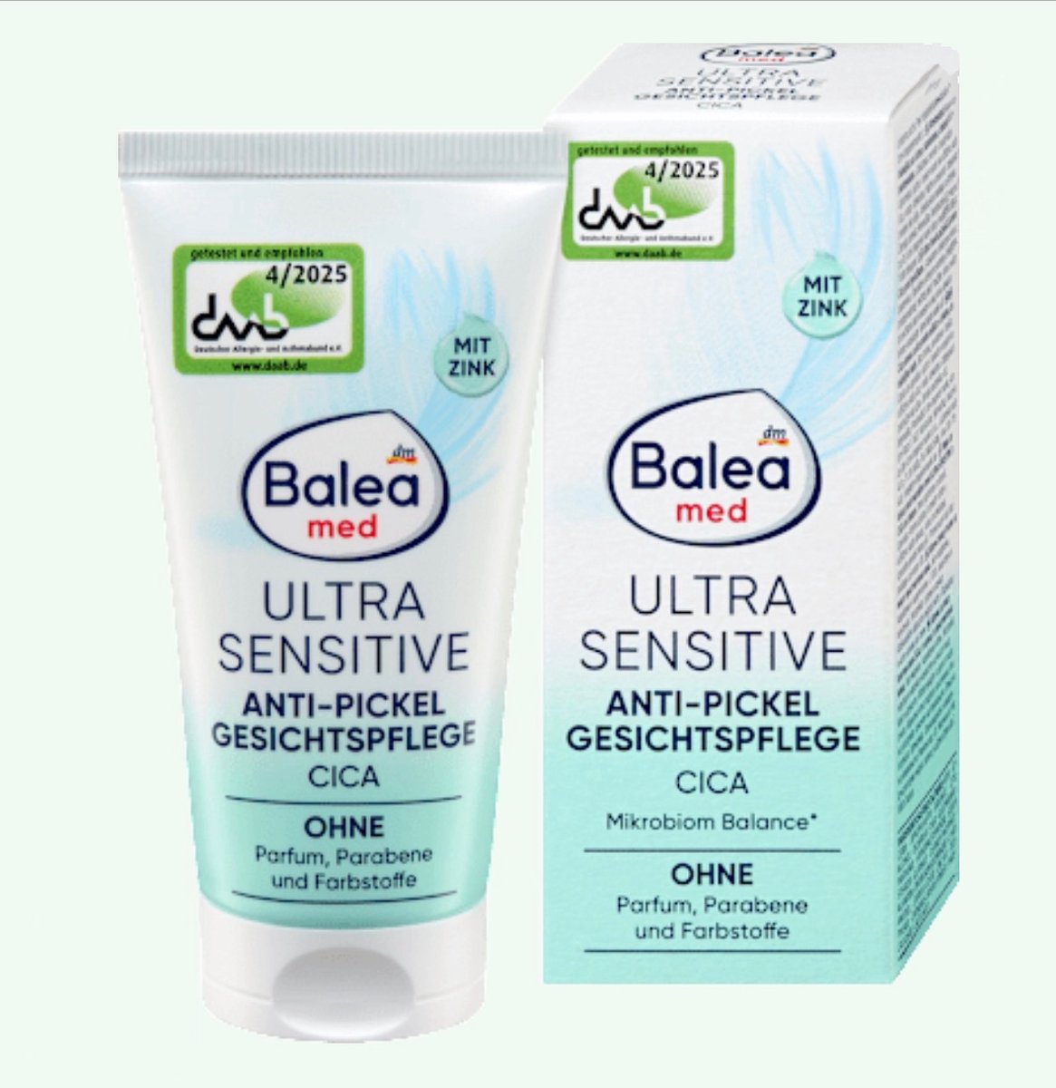 Balea med Gezichtsverzorging tegen acne, ultragevoelig, 50 ml