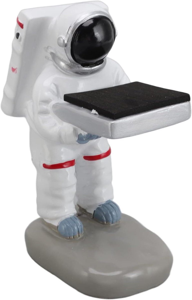 Allecto- Horloge Stand - Horloge Display - Multifunctioneel - Retro Design - Sieradenhouder - Astronaut - Geschikt voor Mannen - Hars - Nieuw Model - Moderne Horlogehouder - Ketting en Armband Opberger.
