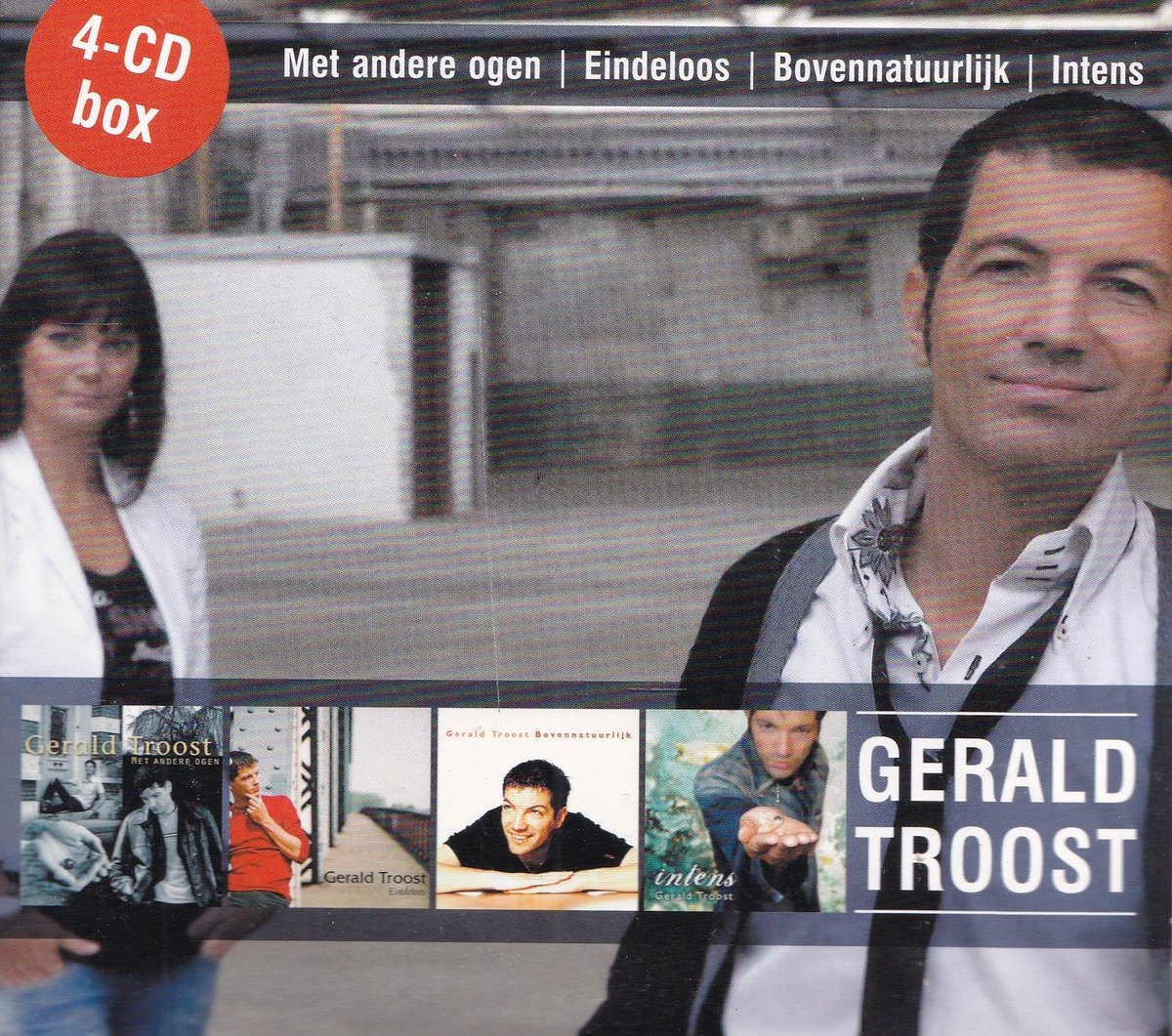 Gerald Troost - Andere Ogen/Eindeloos/Bovennatuurlijk/Intens (4 CD)