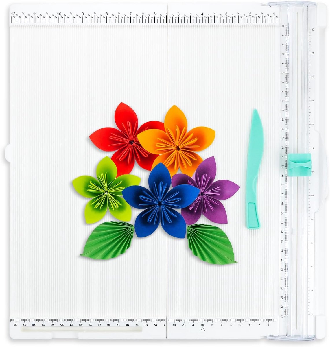 Nauwkeurige Papier- en Kartonsnijmachine met Meetlat