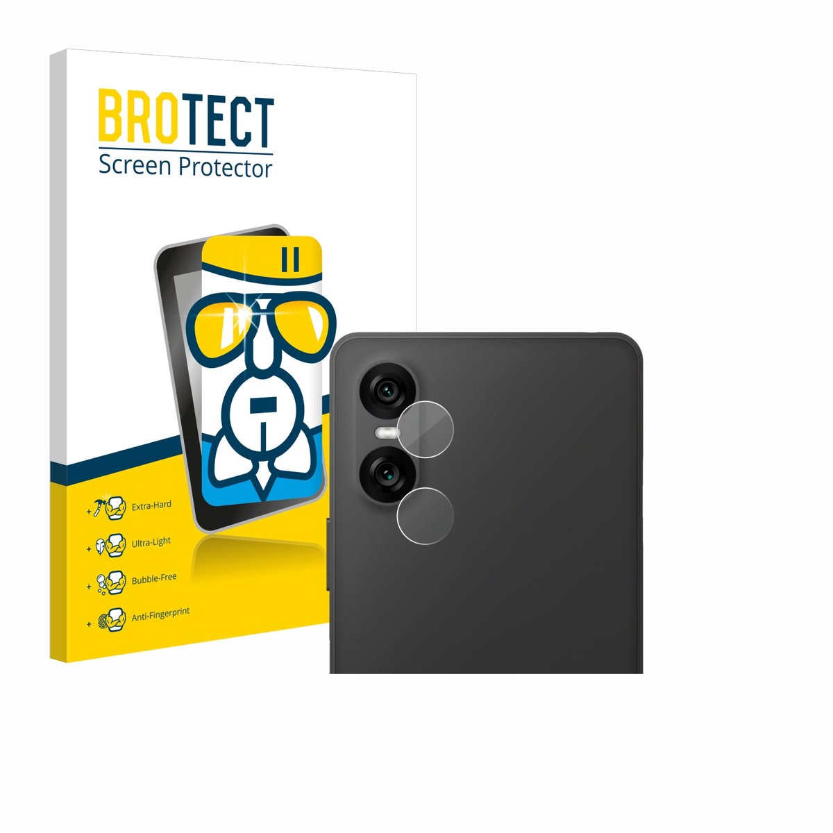 Screenprotector voor Sony Xperia 10 VI (ALLEEN Camera Lens) Beschermglas transparant