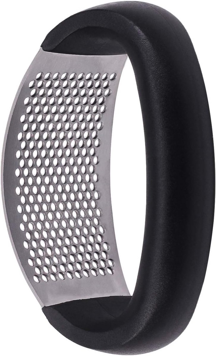 Knoflookpers van roestvrij staal met ergonomisch handvat voor knoflook en gember