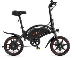 DYU D3F Elektrische fiets - opvouwbaar - 3 rijmodi - 250W motor